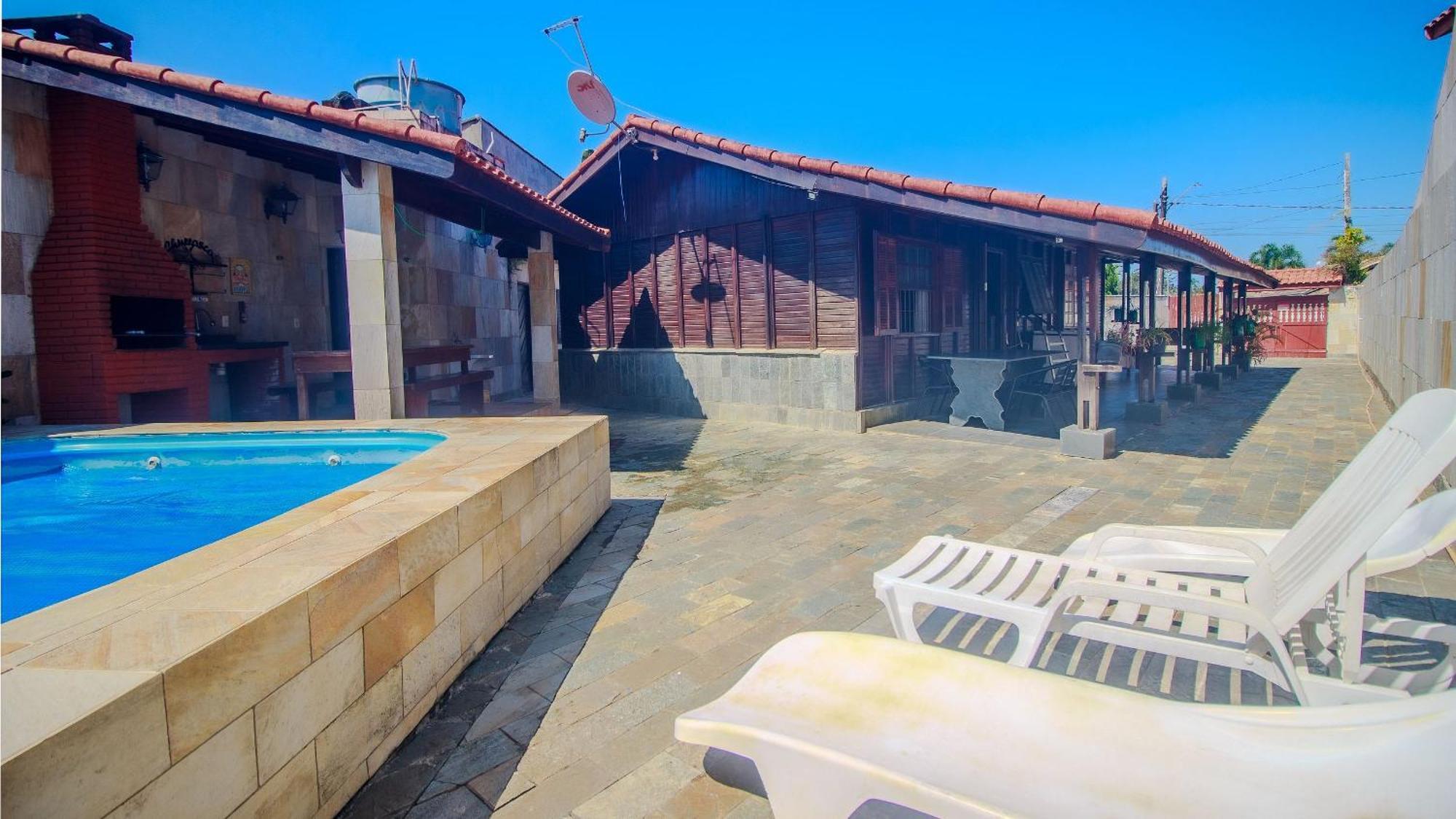 Piscina Aquecida , Spa, Bilhar, Ar Cond, Wi-Fi Itanhaém Exterior foto